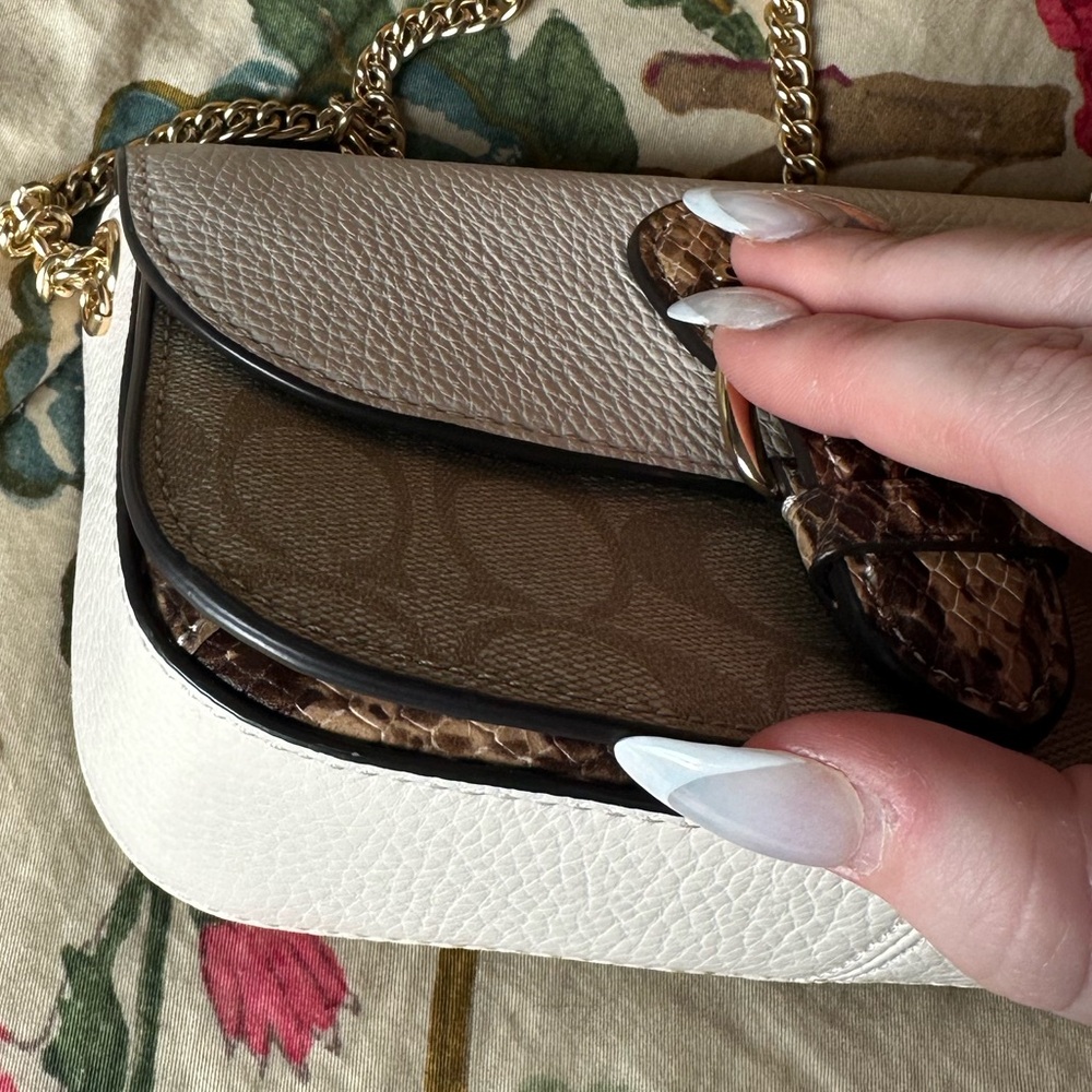 Coach Kleo Snakeskin Bag - Picture 3 of 9